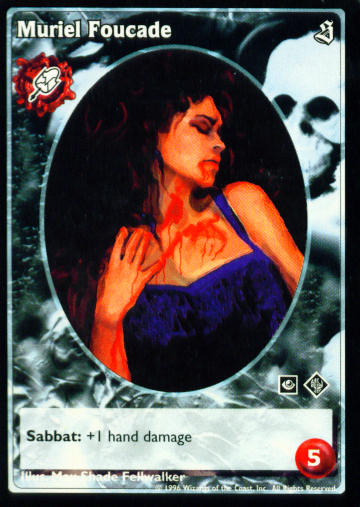 Muriel Foucade [Sabbat set] - VTES CCG