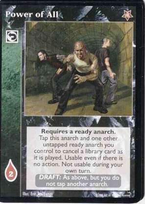 Power of All [TR set] - VTES CCG