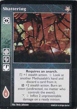 Shattering [TR set] - VTES CCG