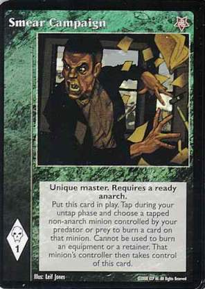 Smear Campaign [TR set] - VTES CCG