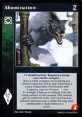 Abomination [KoT set] - VTES CCG