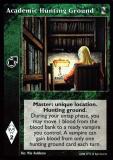 Academic Hunting Ground [KoT set] - VTES CCG