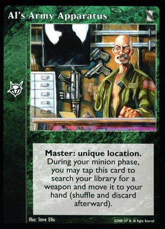 Al's Army Apparatus [KoT set] - VTES CCG
