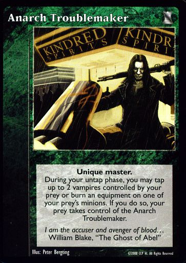 Anarch Troublemaker [KoT set] - VTES CCG