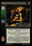 Approximation of Loyalty [KoT set] - VTES CCG