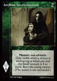 Archon Investigation [KoT set] - VTES CCG