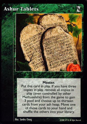 Ashur Tablets [KoT set] - VTES CCG