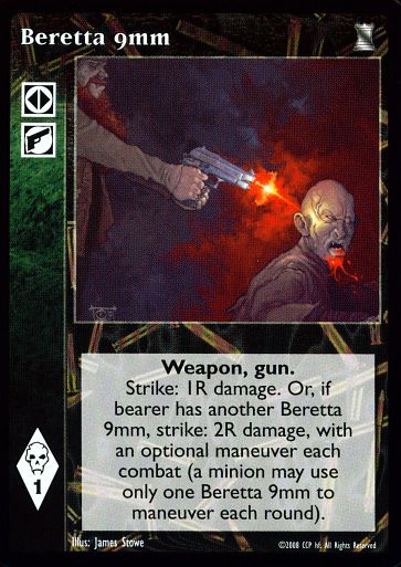 Beretta 9mm [KoT set] - VTES CCG
