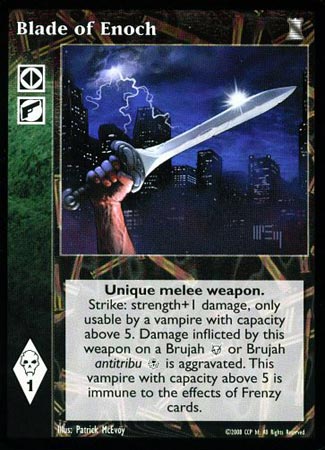 Blade of Enoch [KoT set] - VTES CCG