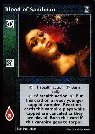 Blood of Sandman [KoT set] - VTES CCG