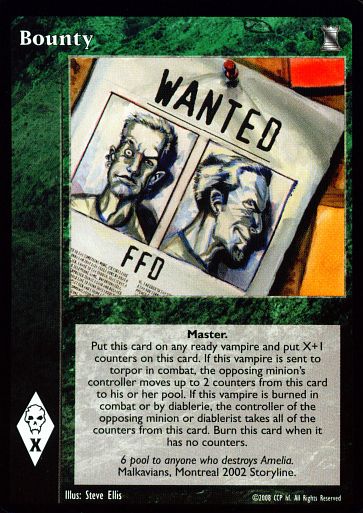 Bounty [KoT set] - VTES CCG