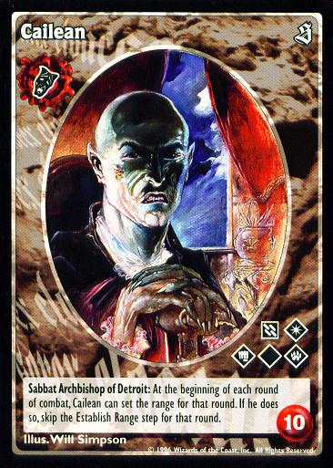 Cailean [Sabbat set] - VTES CCG