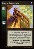 Dawn Operation [KoT set] - VTES CCG