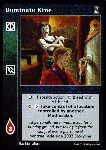 Dominate Kine [KoT set] - VTES CCG