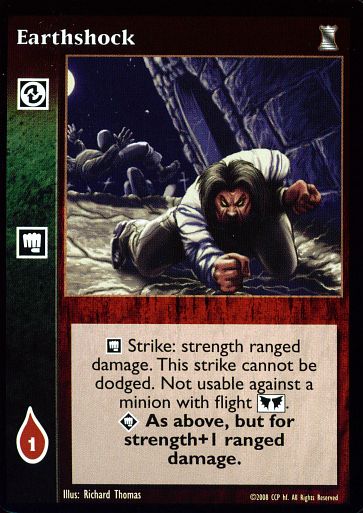 Earthshock [KoT set] - VTES CCG