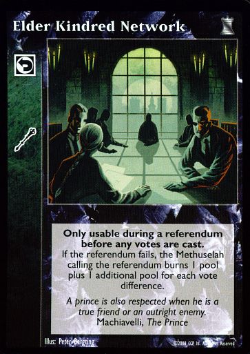 Elder Kindred Network [KoT set] - VTES CCG