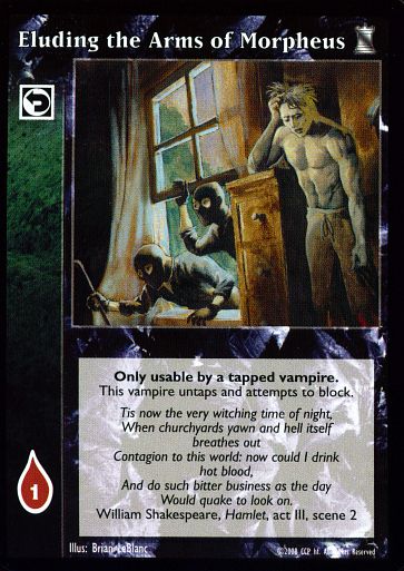 Eluding the Arms of Morpheus [KoT set] - VTES CCG