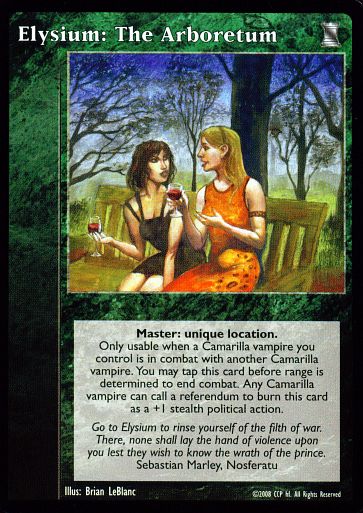 Elysium: The Arboretum [KoT set] - VTES CCG