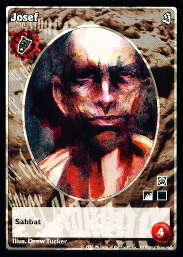 Josef [Sabbat set] - VTES CCG