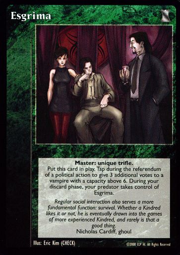 Esgrima [KoT set] - VTES CCG