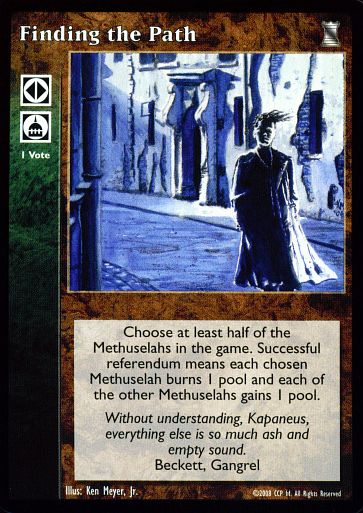 Finding the Path [KoT set] - VTES CCG