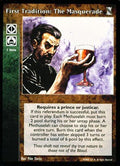 First Tradition: The Masquerade [KoT set] - VTES CCG