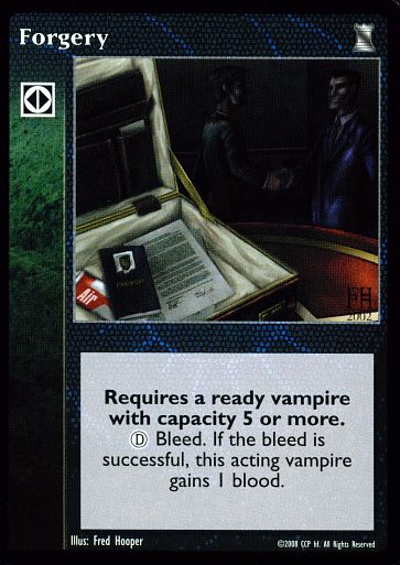 Forgery [KoT set] - VTES CCG