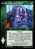 From a Sinking Ship [KoT set] - VTES CCG