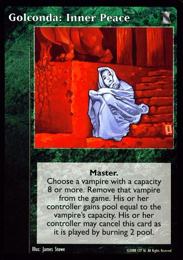 Golconda: Inner Peace [KoT set] - VTES CCG