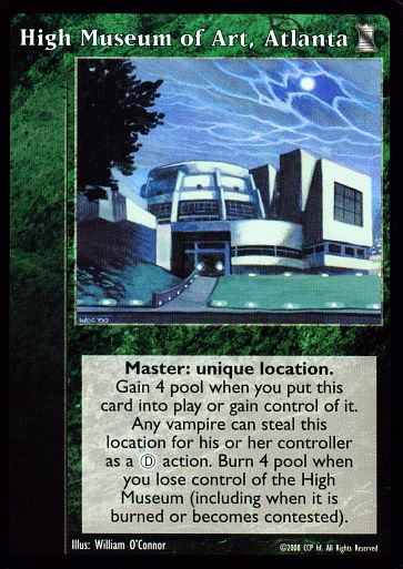 High Museum of Art, Atlanta [KoT set] - VTES CCG
