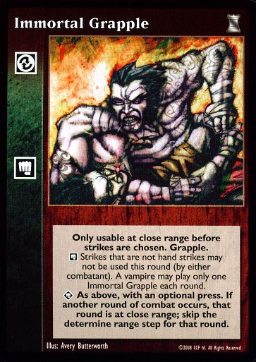 Immortal Grapple [KoT set] - VTES CCG