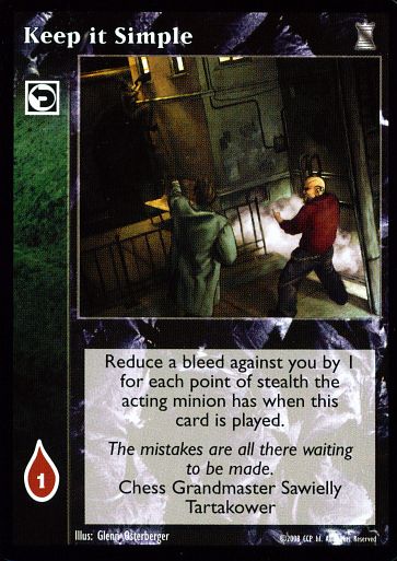 Keep it Simple [KoT set] - VTES CCG