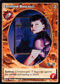 Christine Boscacci [Sabbat set] - VTES CCG