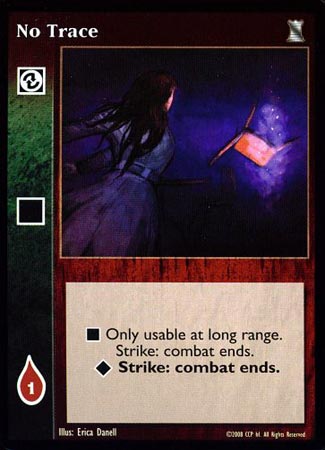 No Trace [KoT set] - VTES CCG
