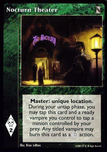 Nocturn Theater [KoT set] - VTES CCG