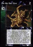 On the Qui Vive [KoT set] - VTES CCG