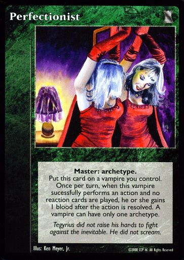 Perfectionist [KoT set] - VTES CCG