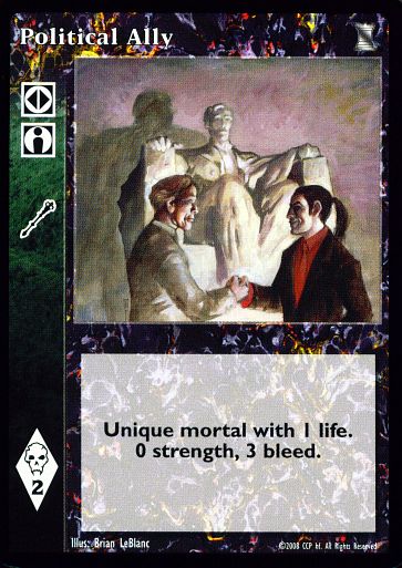Political Ally [KoT set] - VTES CCG