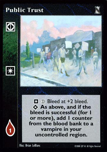 Public Trust [KoT set] - VTES CCG