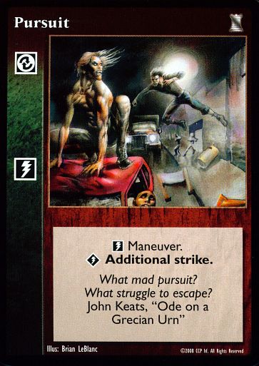 Pursuit [KoT set] - VTES CCG