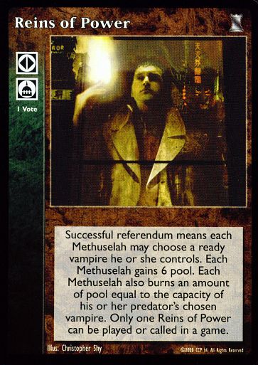 Reins of Power [KoT set] - VTES CCG