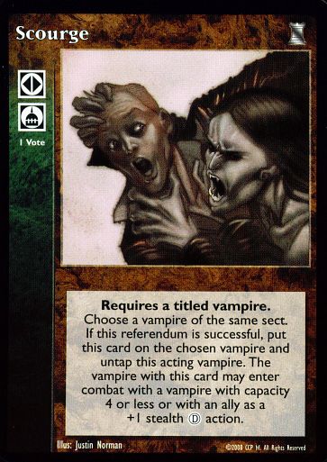 Scourge [KoT set] - VTES CCG