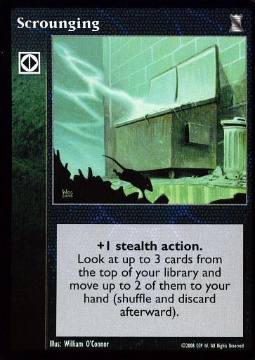 Scrounging [KoT set] - VTES CCG