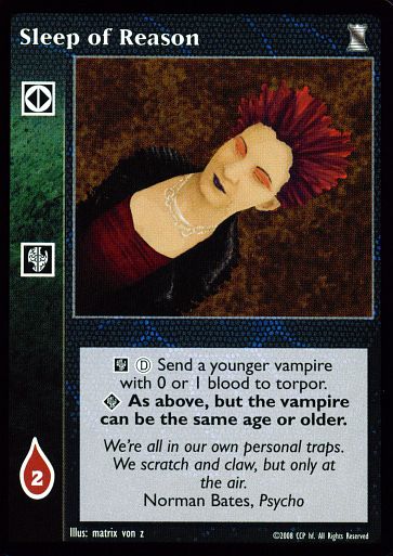 Sleep of Reason [KoT set] - VTES CCG