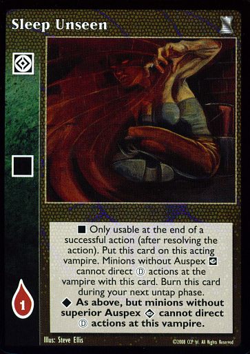 Sleep Unseen [KoT set] - VTES CCG