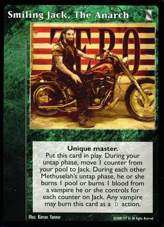 Smiling Jack, The Anarch [KoT set] - VTES CCG