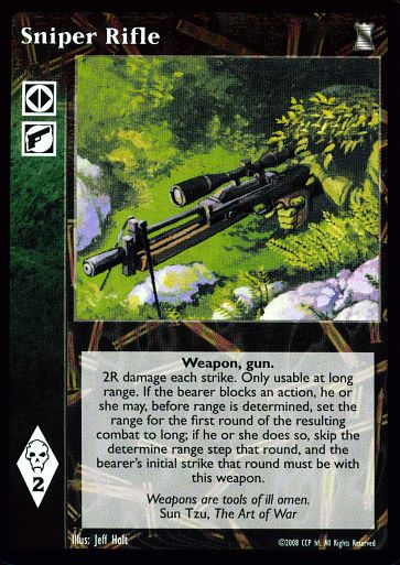 Sniper Rifle [KoT set] - VTES CCG