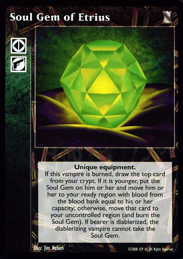 Soul Gem of Etrius [KoT set] - VTES CCG