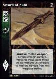 Sword of Nuln [KoT set] - VTES CCG