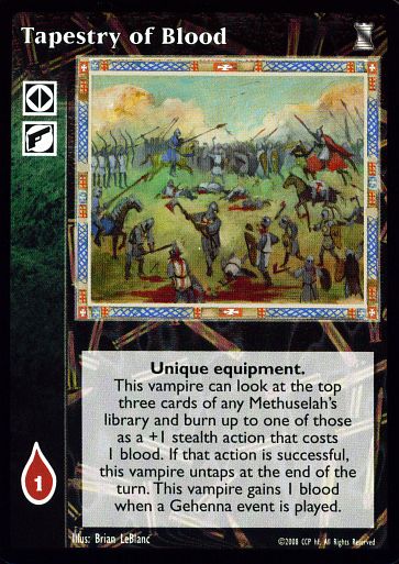 Tapestry of Blood [KoT set] - VTES CCG